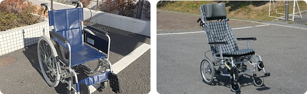 普通型車椅子・リクライニング車椅子