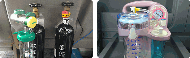 その他の装備・備品・酸素・吸引器